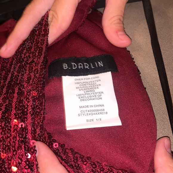 Party/Homecoming dress size 1/2 - Picture 4 of 4